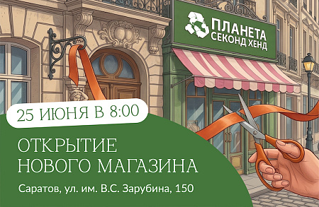 г. Саратов, ул. им. В.С. Зарубина, 150, ТЦ «Ваш Дом» (Открытие 25 июня!)